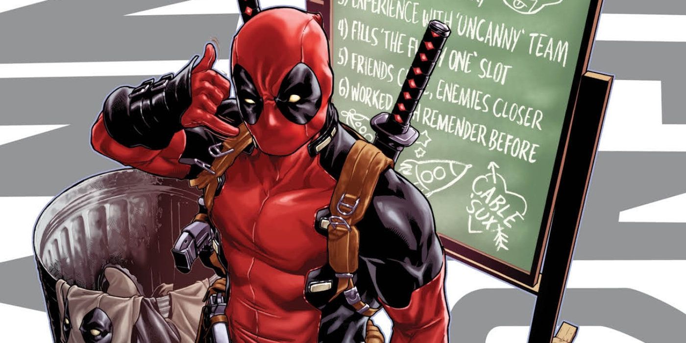 Deadpool being his usual quirky self