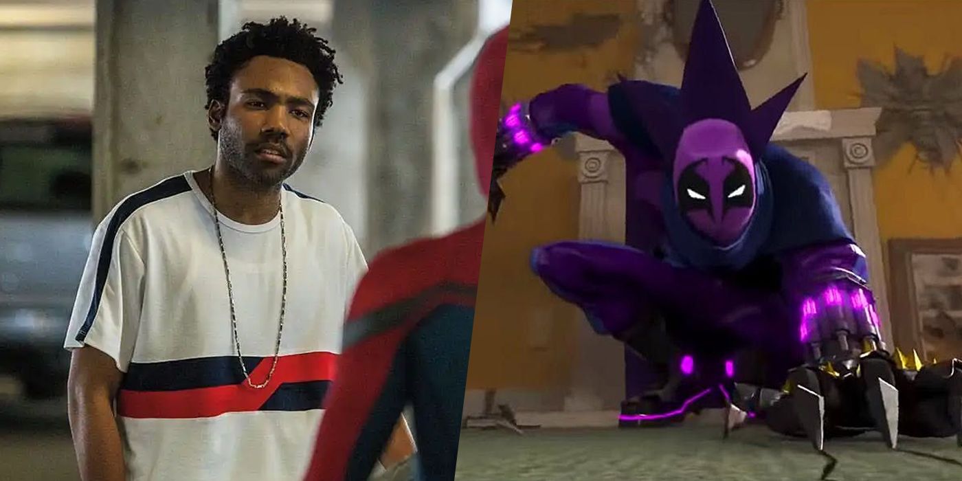 Aaron Davis in Spider-Man Homecoming and as The Prowler in Spider-Verse.