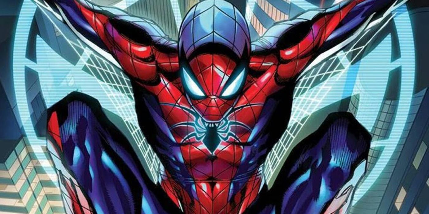Peter Parker in his Spider-Armor Mk IV suit from the Worldwide Amazing Spider-Man era