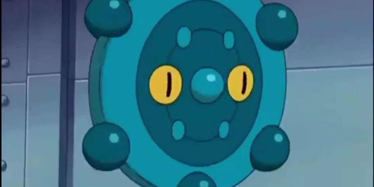 Anime Pokemon Bronzor Float