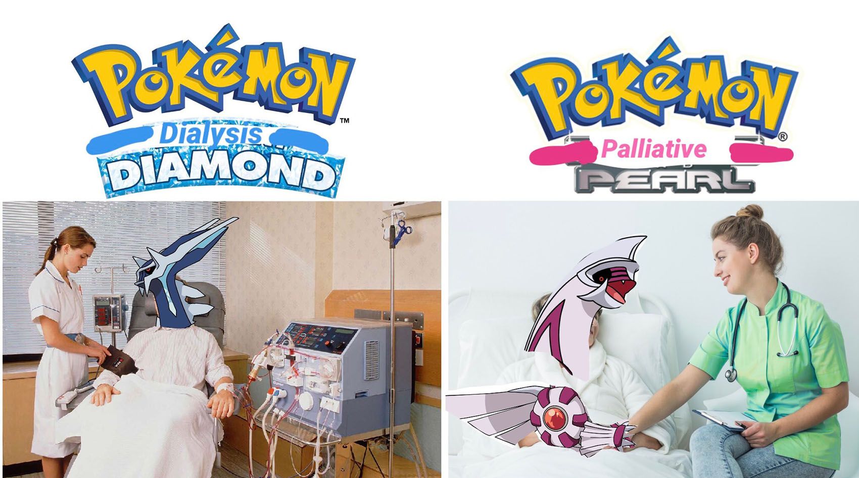 Pokemon Dialysis Diamond And Pokemon Palliative Pearl 