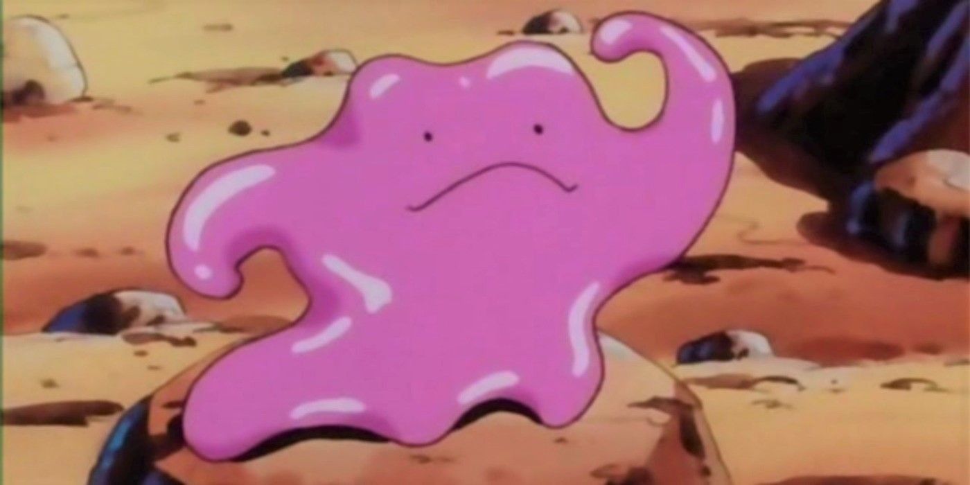 Pokemon Ditto Flexing Muscles