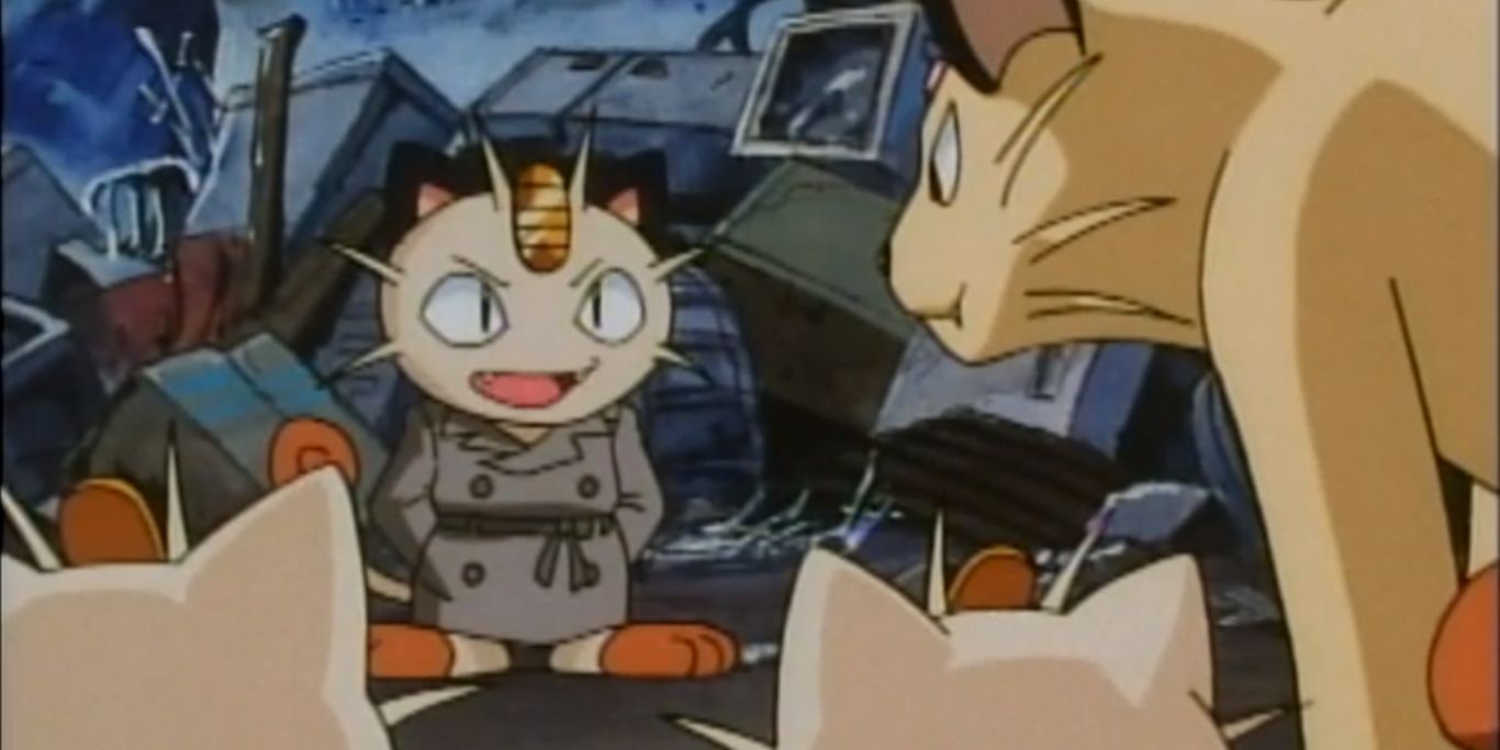 Pokemon go west young meowth persian the journey begins anime indigo league post story trench coat wearing