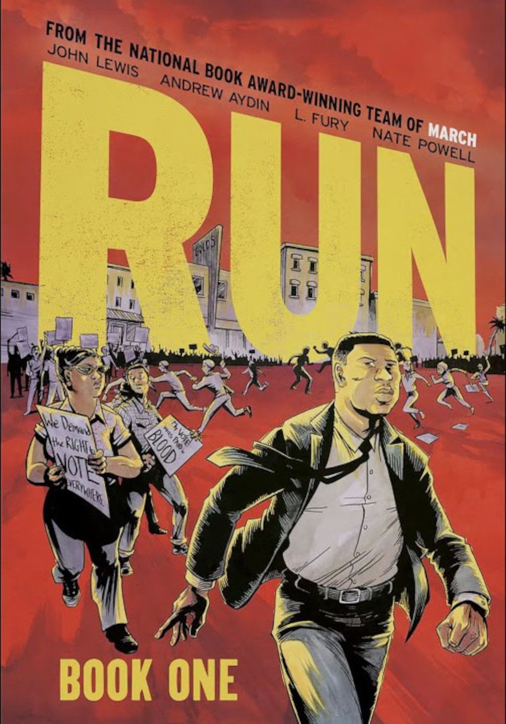 Run book cover John Lewis Andrew Aydin (1)