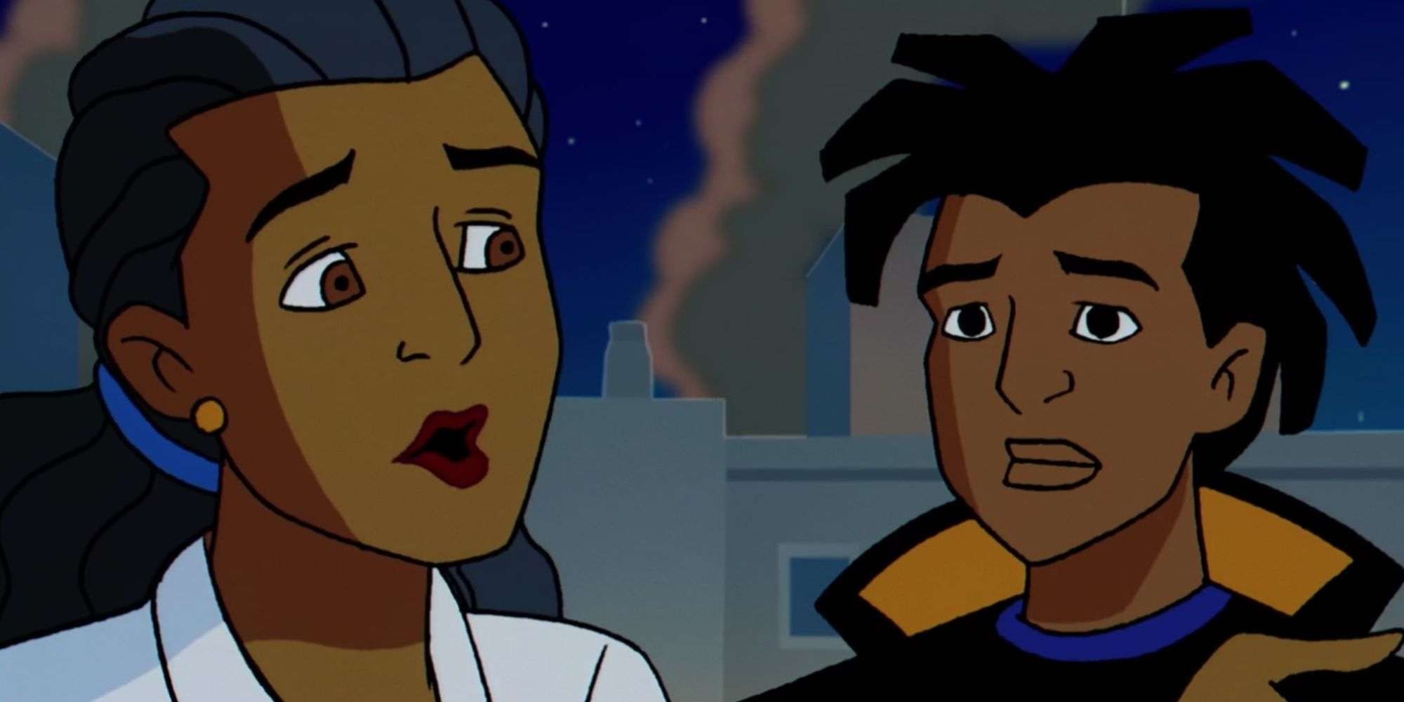 Virgil and his mother from Static Shock