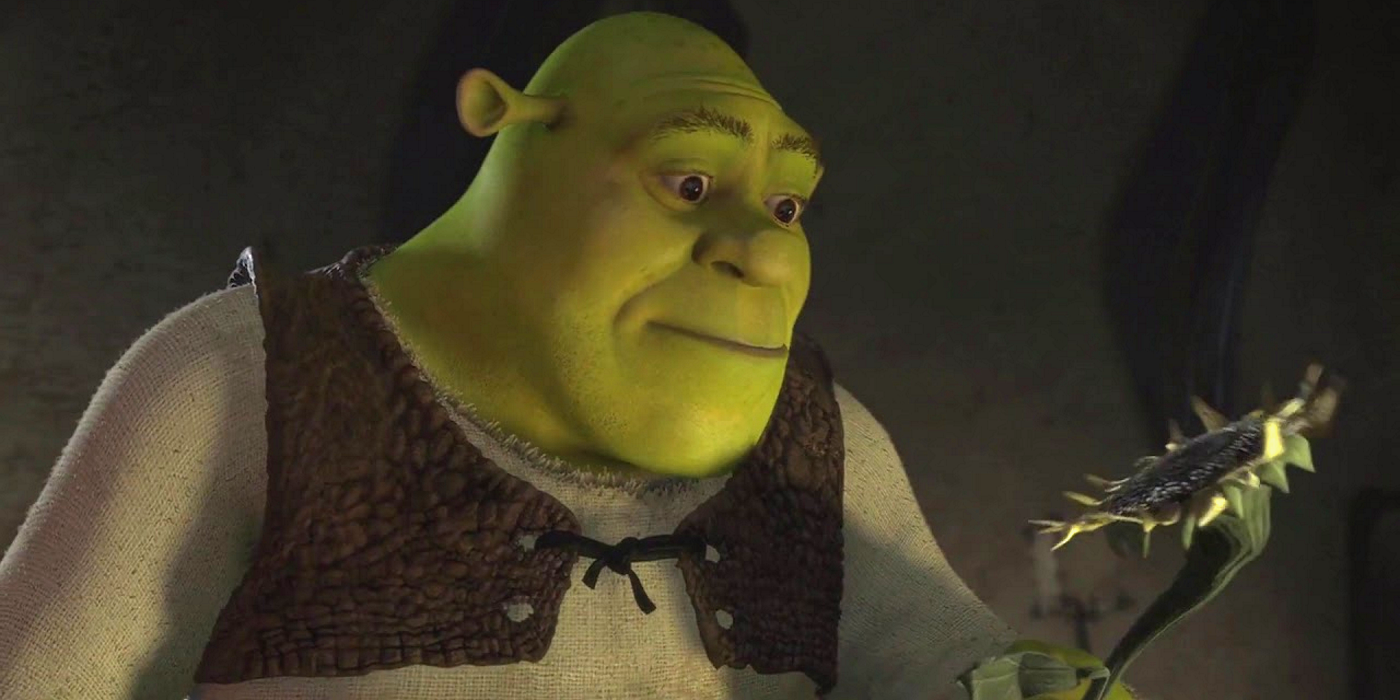 Shrek During The Hallelujah Sequence In Shrek