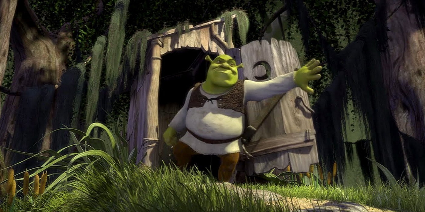 Shrek In The Opening Of The Movie Shrek