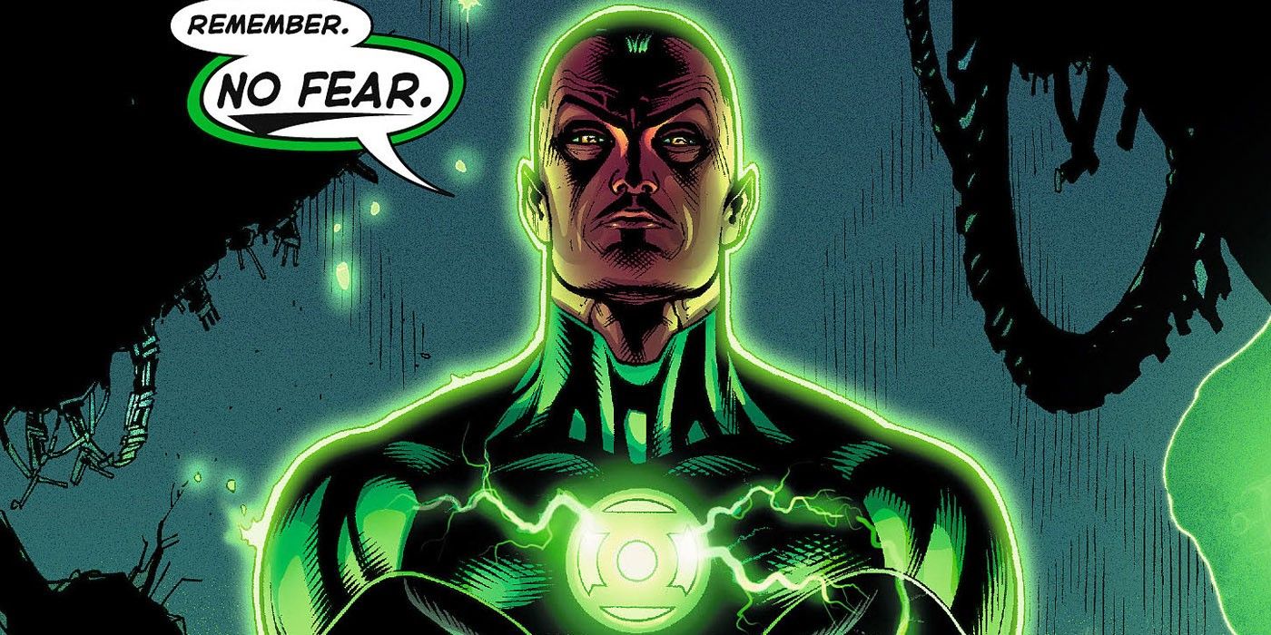 Sinestro when he was still a Green Lantern