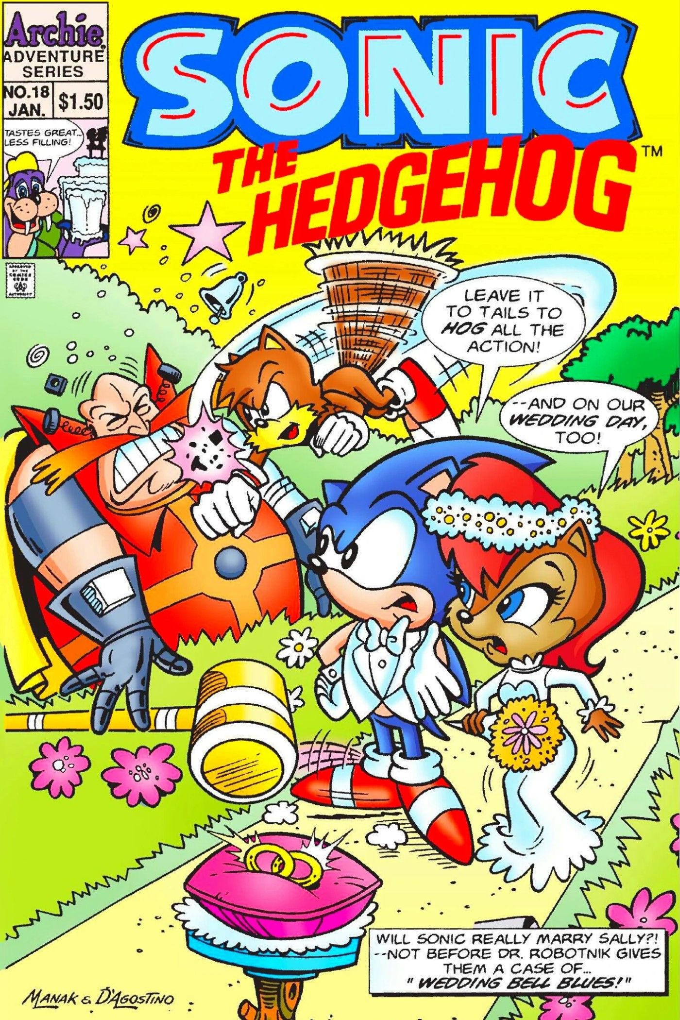 Archie Comics' Sonic The Hedgehog: 10 Weirdest Comic Book Covers, Ranked