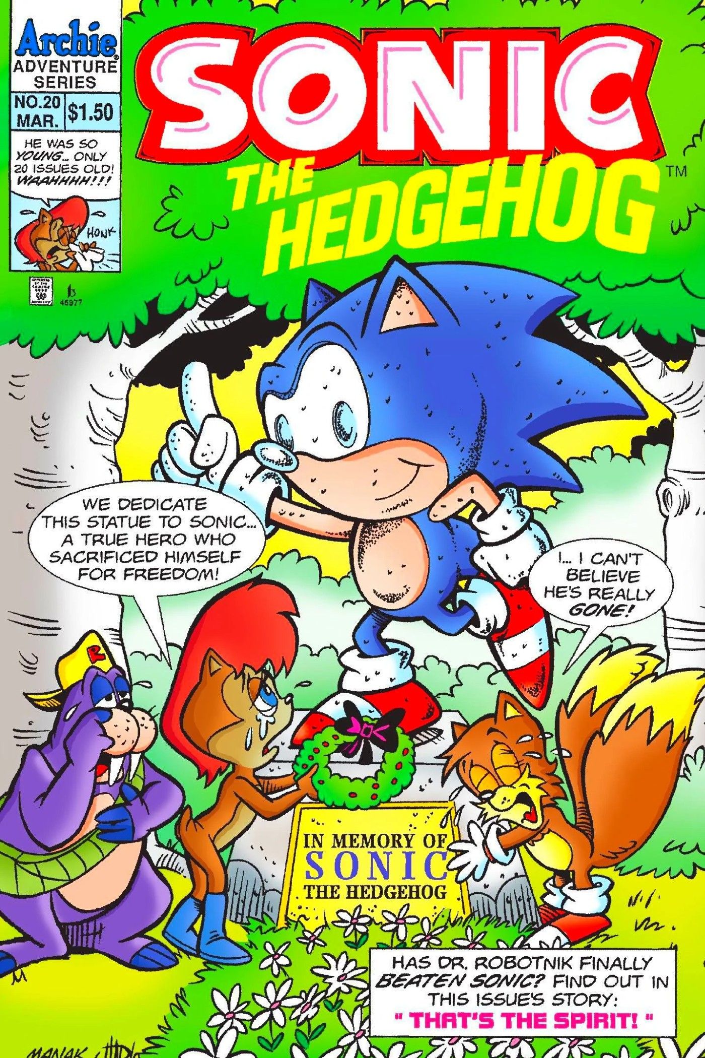 Archie Comics' Sonic The Hedgehog: 10 Weirdest Comic Book Covers, Ranked