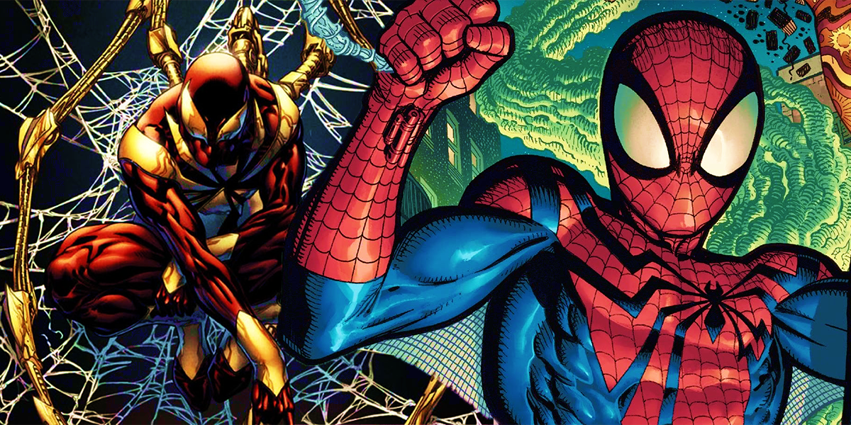 Cartoon Superior Spiderman Costume Superhero Suit Fancy Dress For Kids Children 