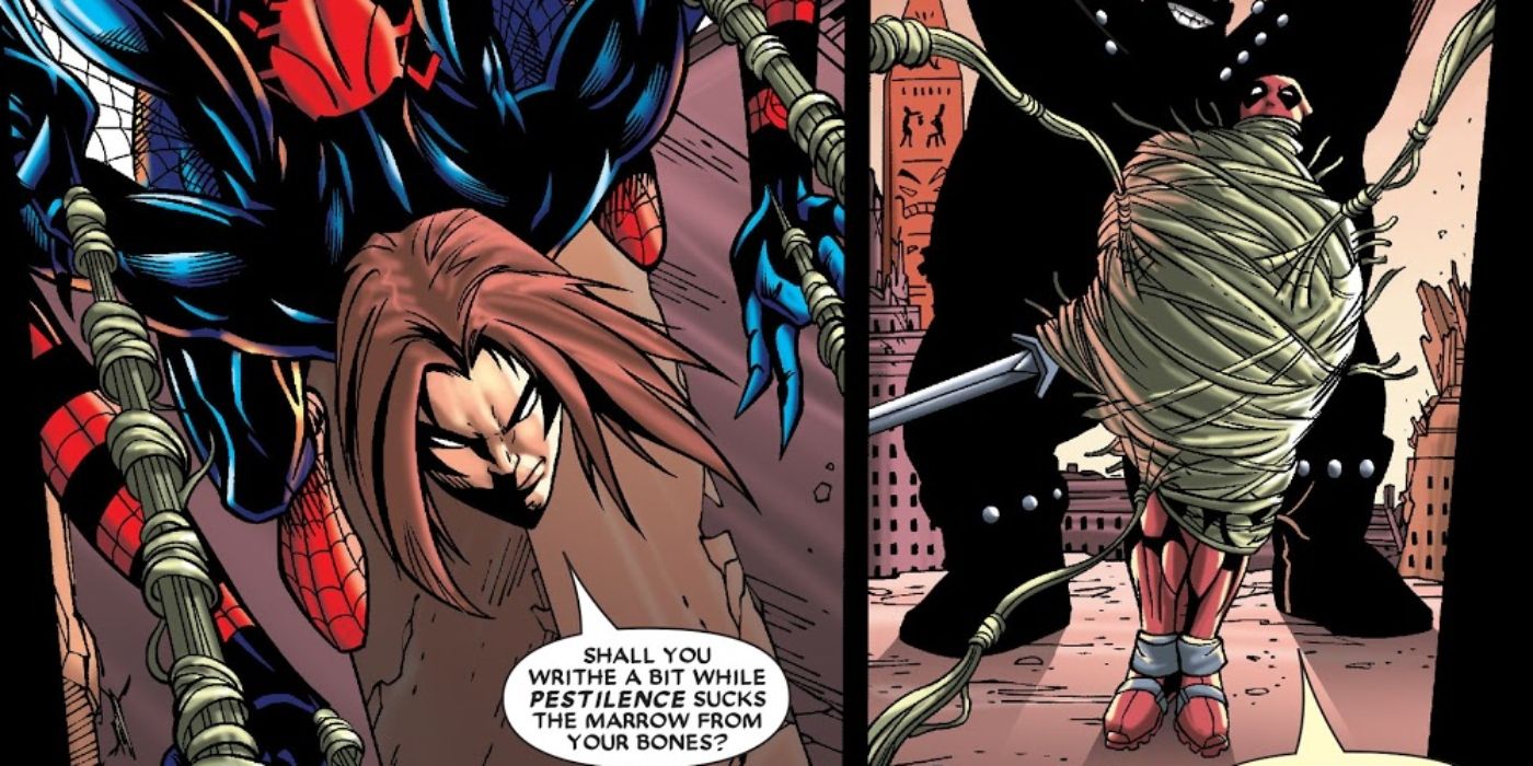 SpiderMan How Two Versions Of Peter Parker Became Apocalypses Horsemen