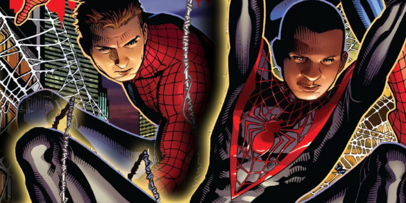 Spider-Men Peter Parker Miles Morales