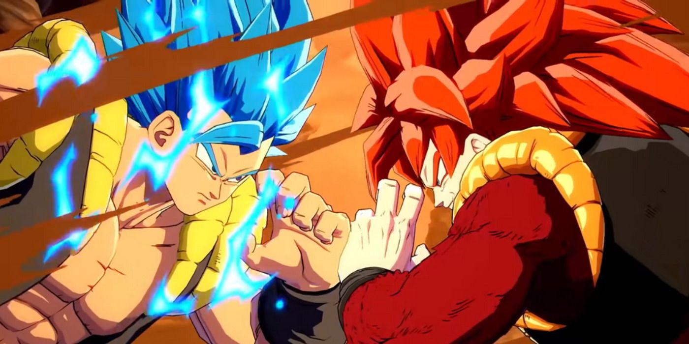 GOGETA BLUE vs GOGETA SSJ4! (Dragon Ball Super vs Dragon Ball GT)