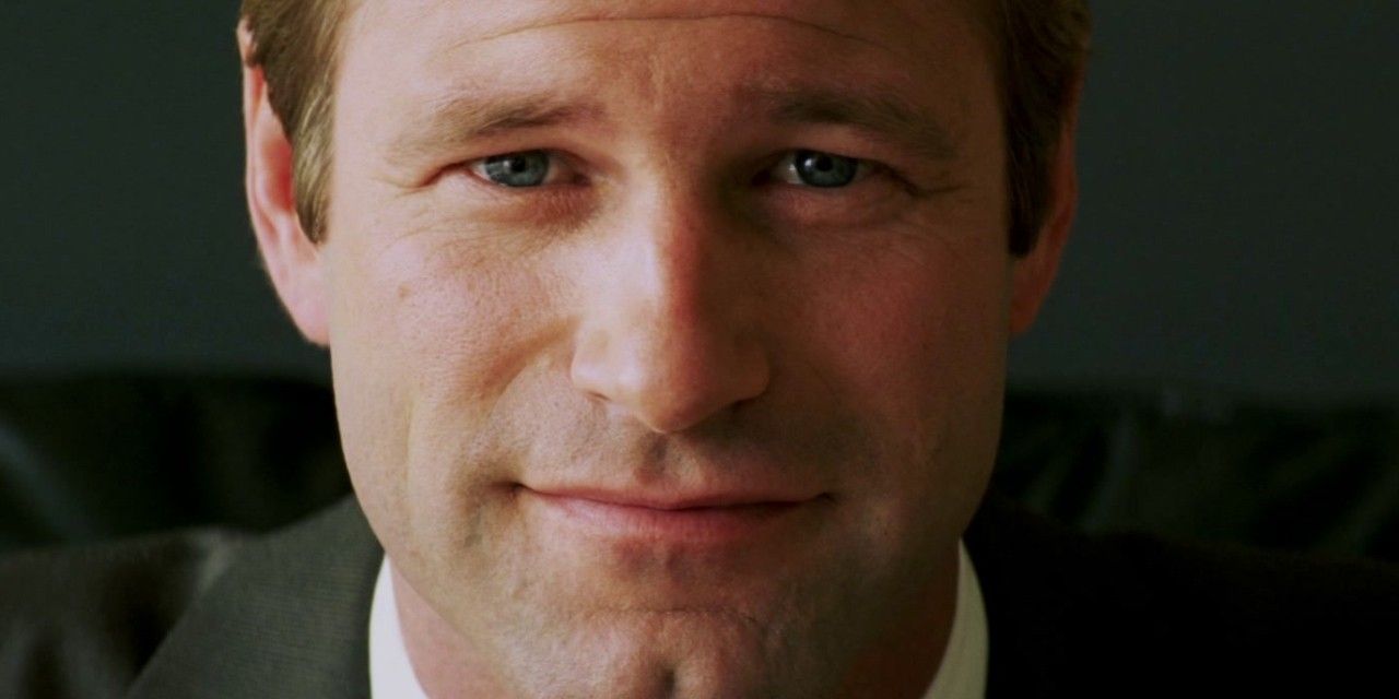 Aaron Eckhart close-up in Thank You For Smoking