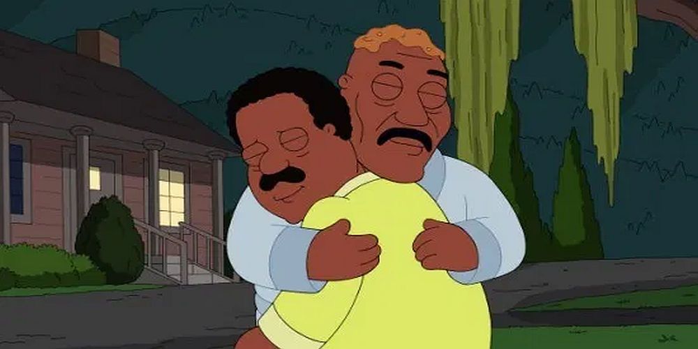 Robinson's voice work is in the &quot;Family Guy&quot; universe.