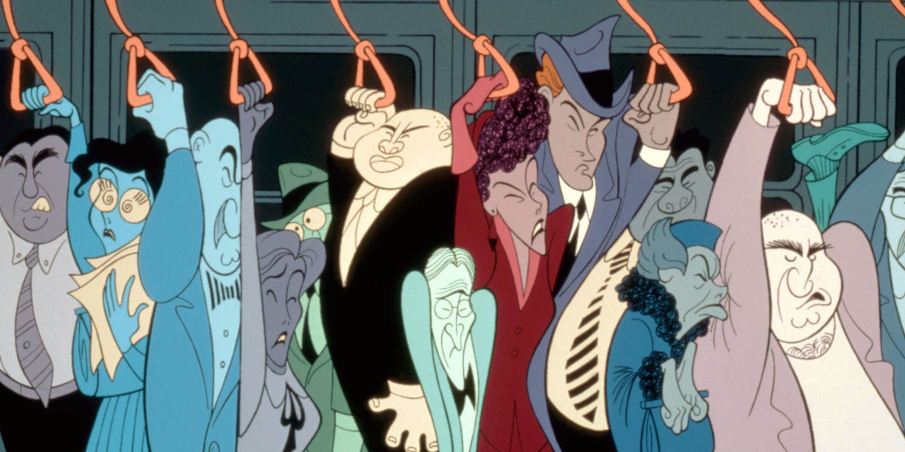 The crowd in Fantasia 2000