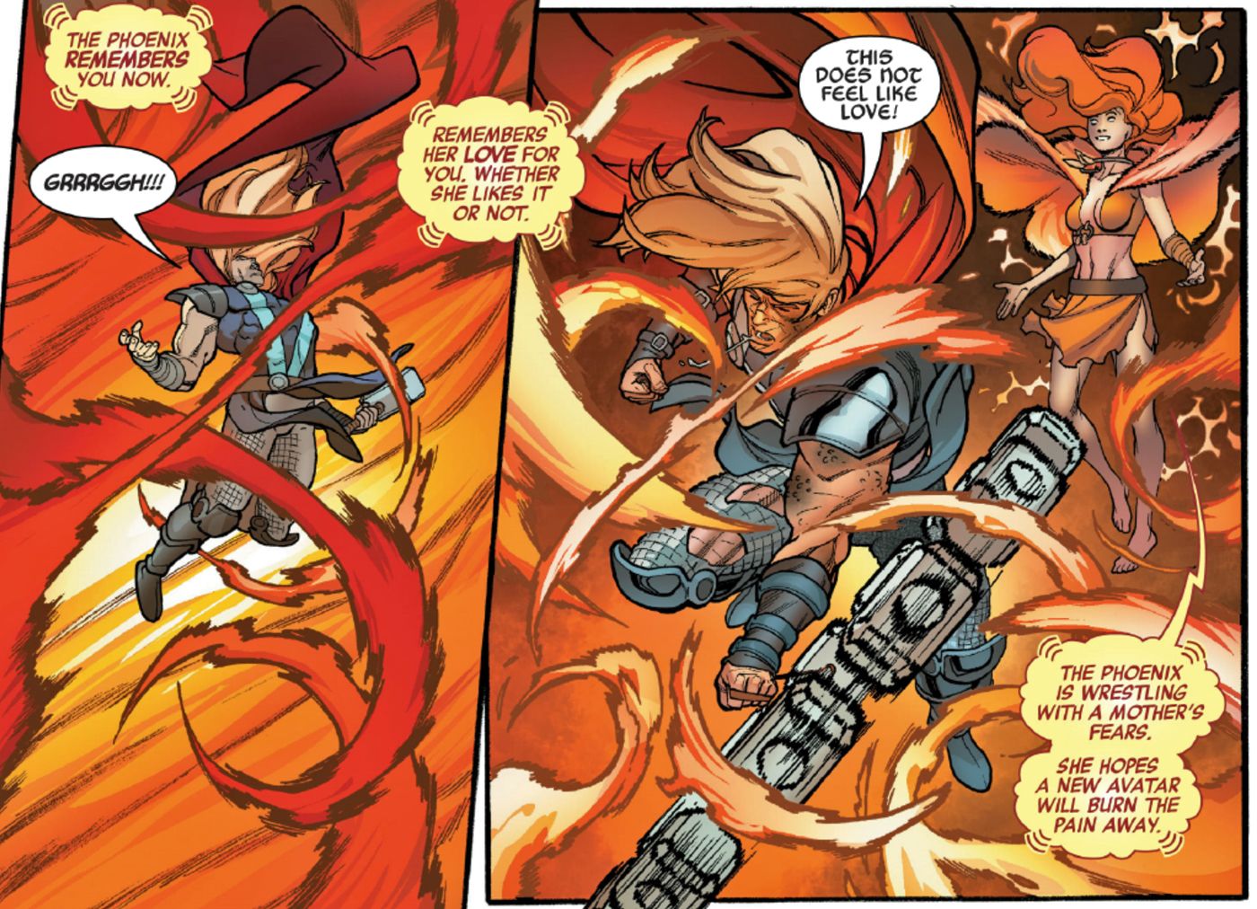 Thor Phoenix Avengers
