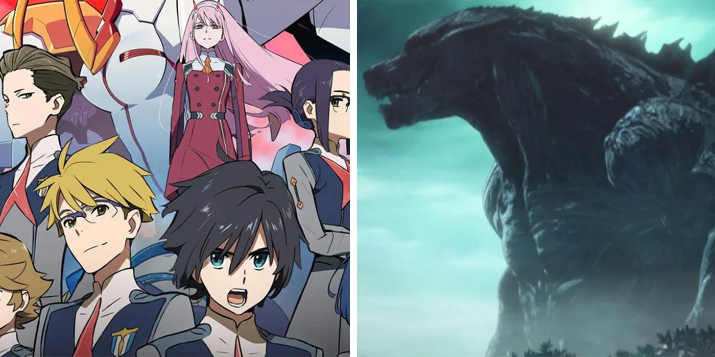 Darling In The FranXX Godzilla Planet Of The Monsters