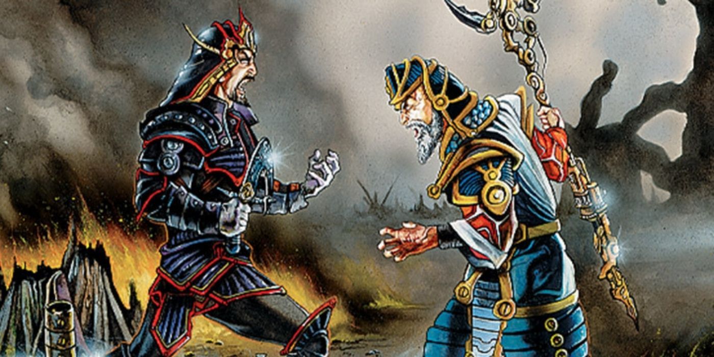 Urza and Mishra. The Brothers' War. Magic the Gathering