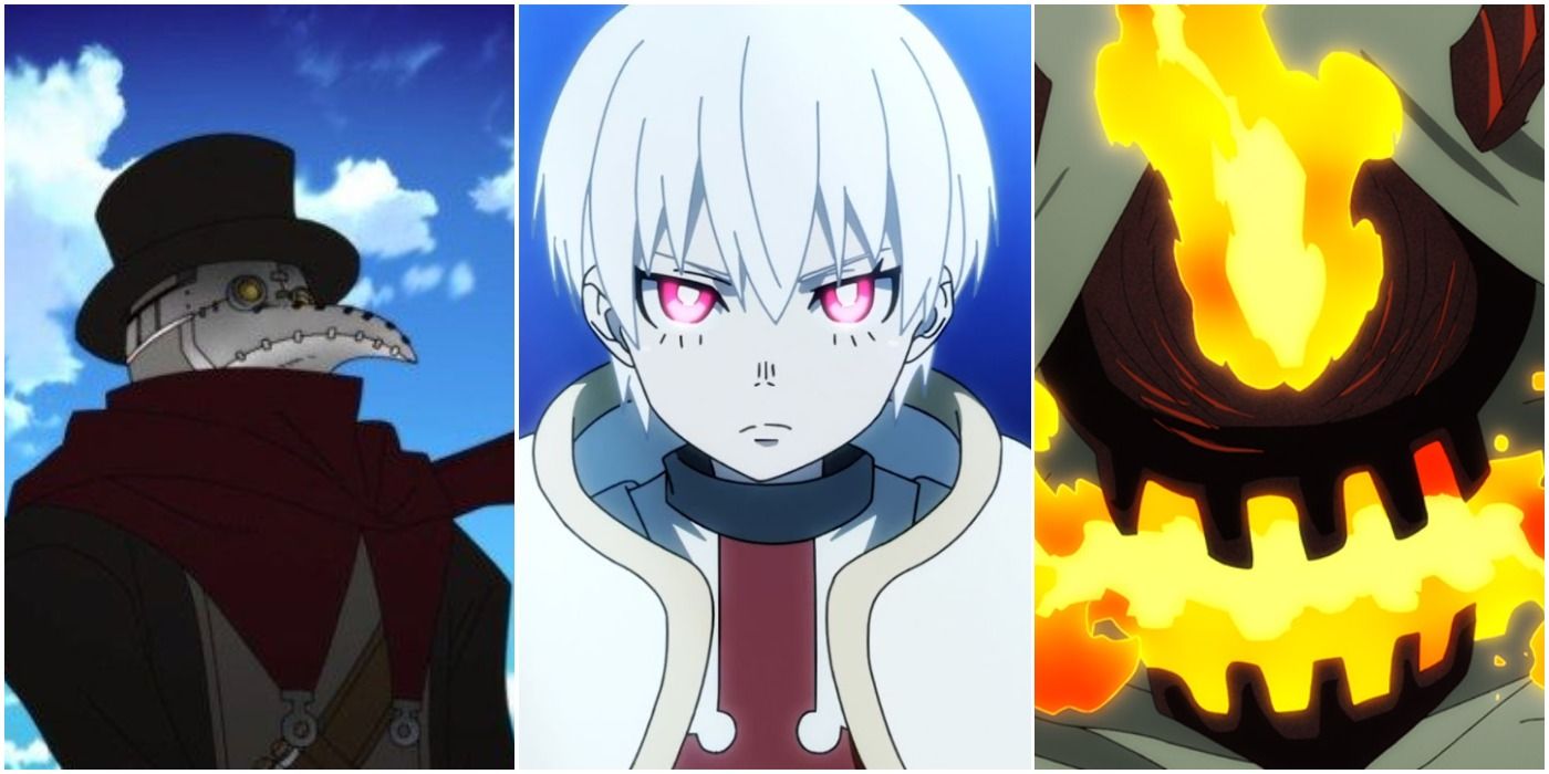 Fire Force: All Members Of Company Eight, Ranked By Strength