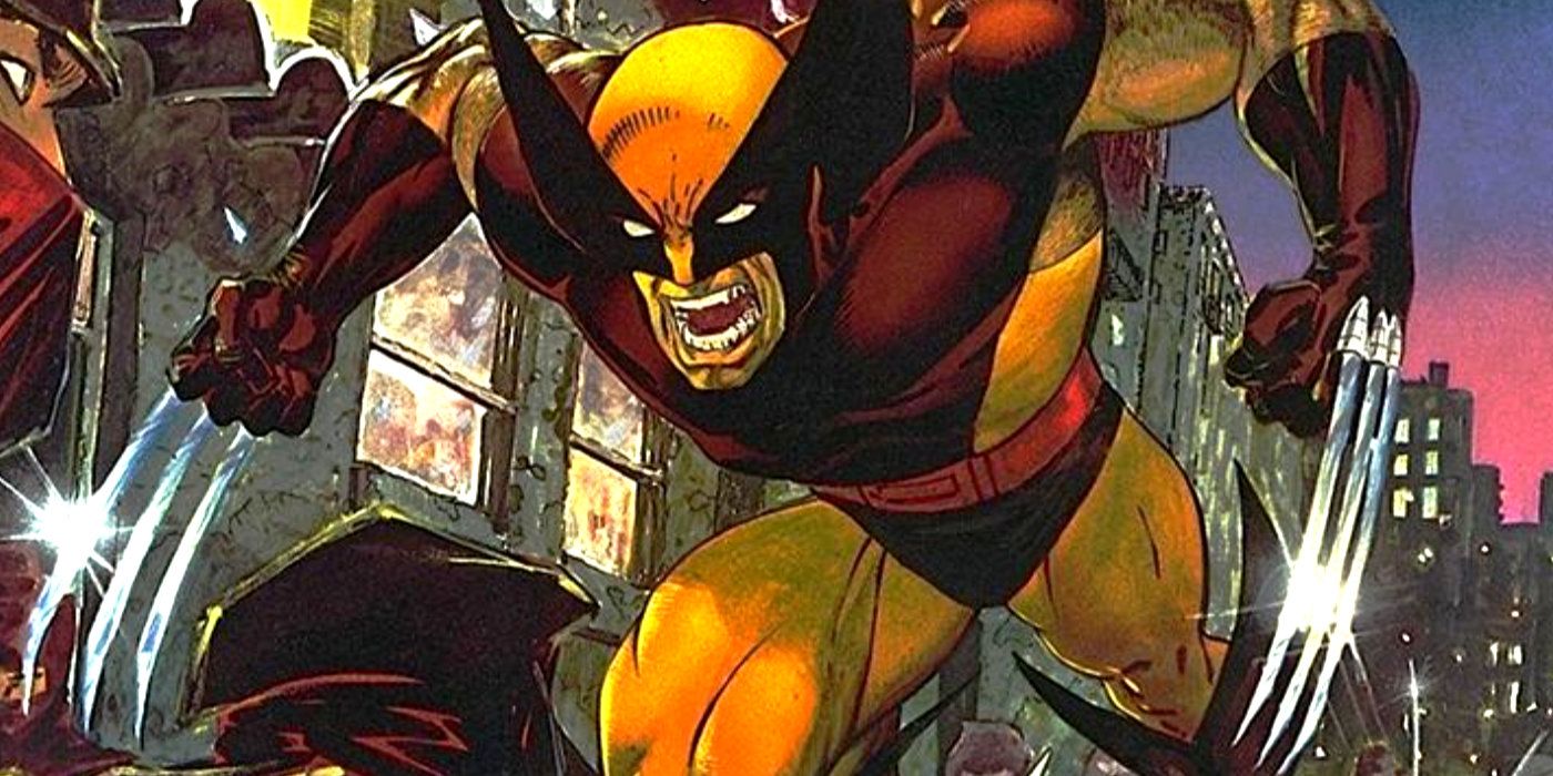 Wolverine in his signature brown and tan costume in Marvel Comics
