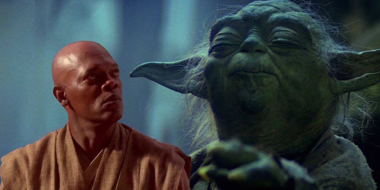 Yoda and Master Windu