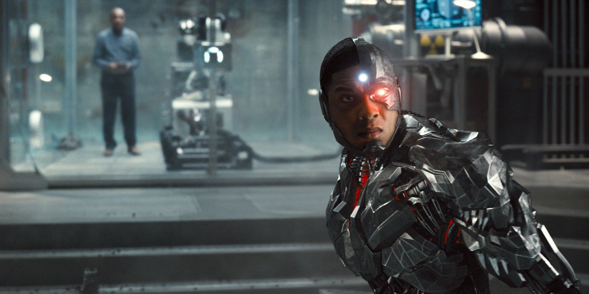 Cyborg (Ray Fisher) in Zack Snyder's Justice League