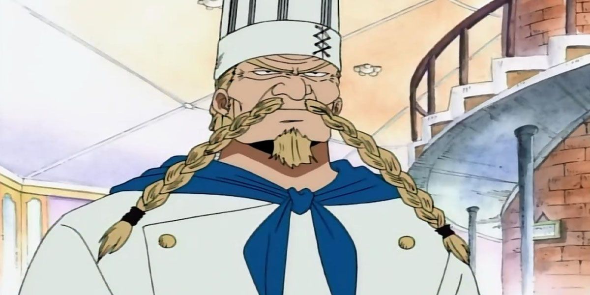 Zeff in his chef outfit from One Piece