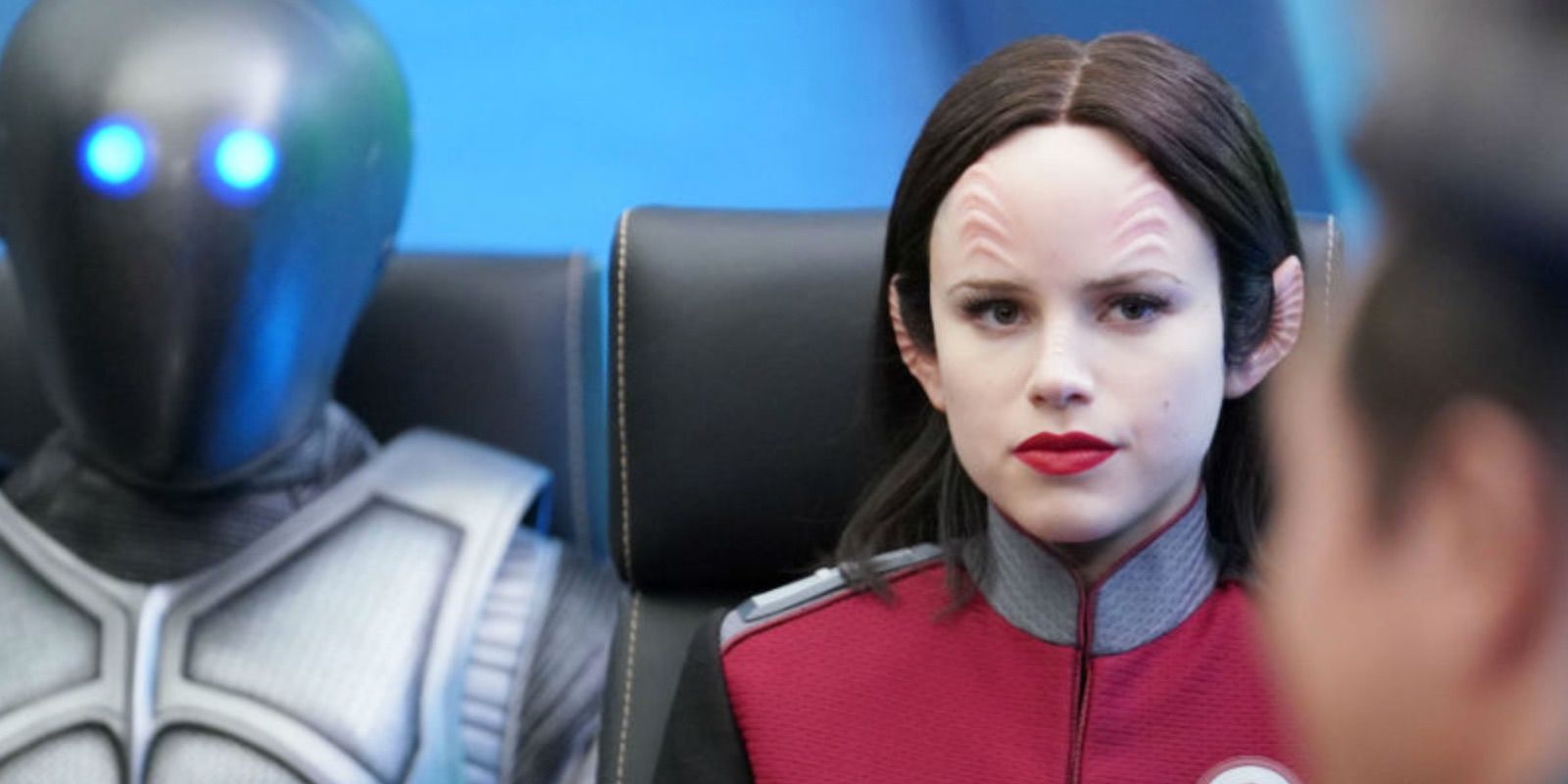 Alara and Isaac on the Orville