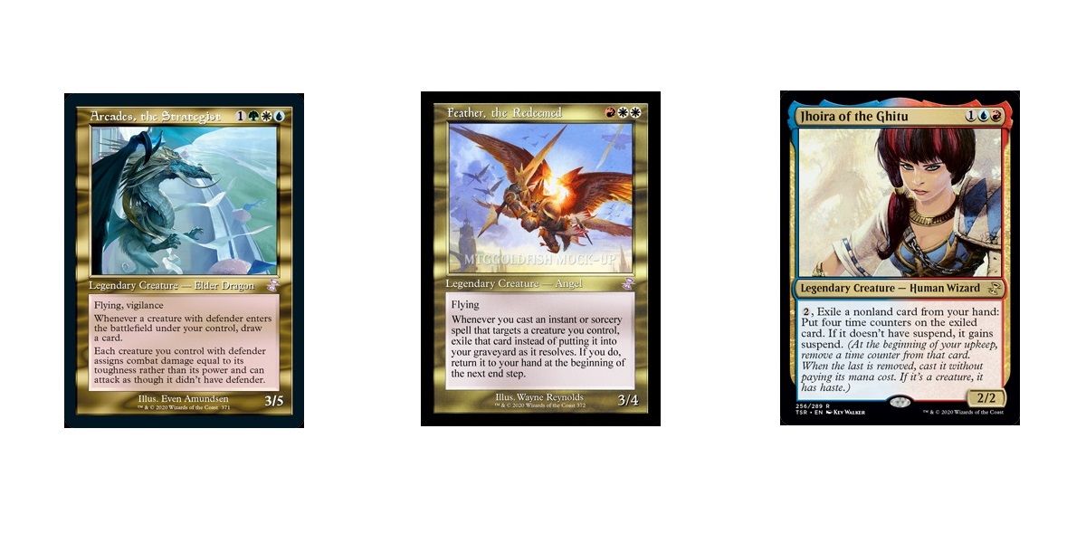 Magic The Gathering Time Spiral Remastered's Gold Cards Are