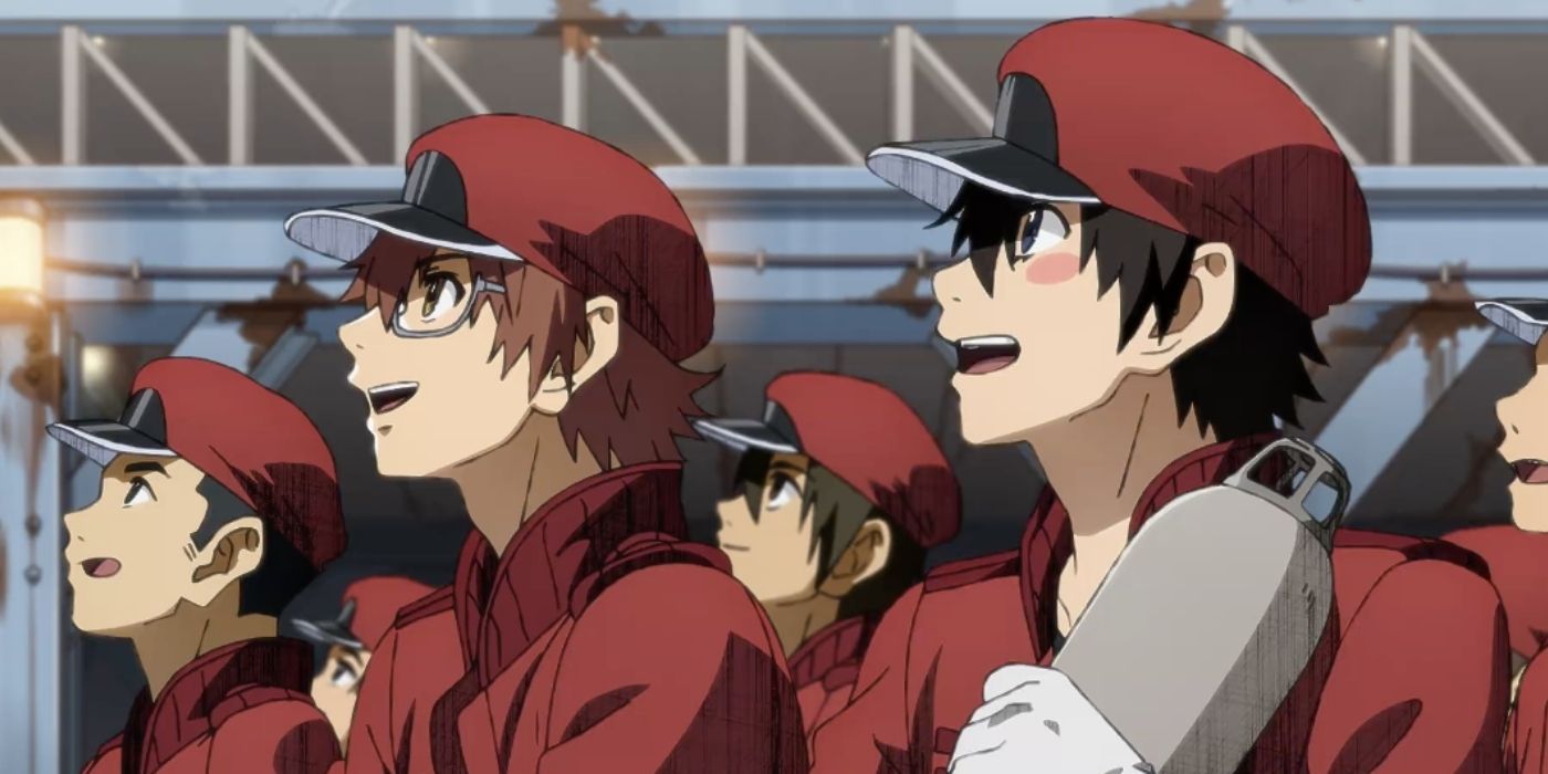 Cells at Work! Code Black Hataraku Saibou BLACK AA2153 U-1196 White Blood  Cell Red Blood