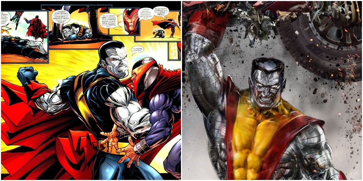 Colossus and X-Men Angry