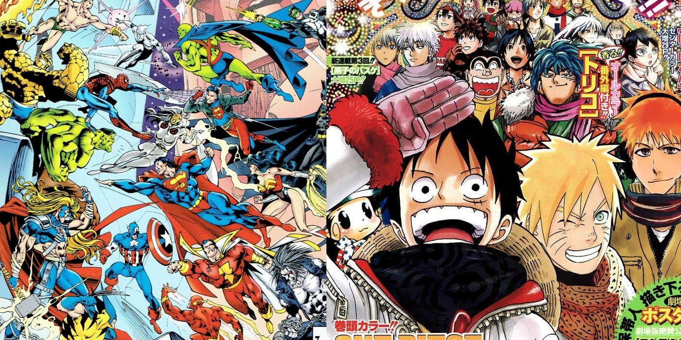 5 Things Comics Can Learn From Manga (& 5 Manga Can Learn)