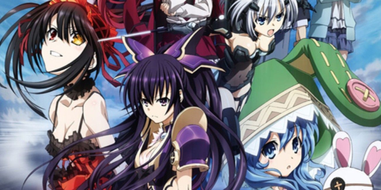 date a live characters posing
