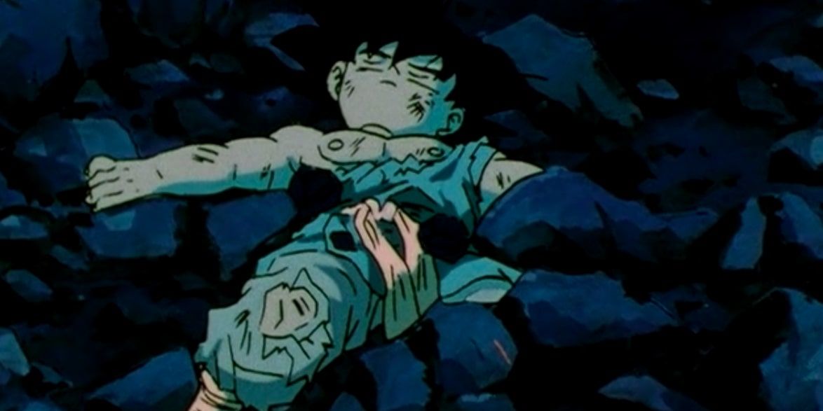 goku unconscious dragon ball gt