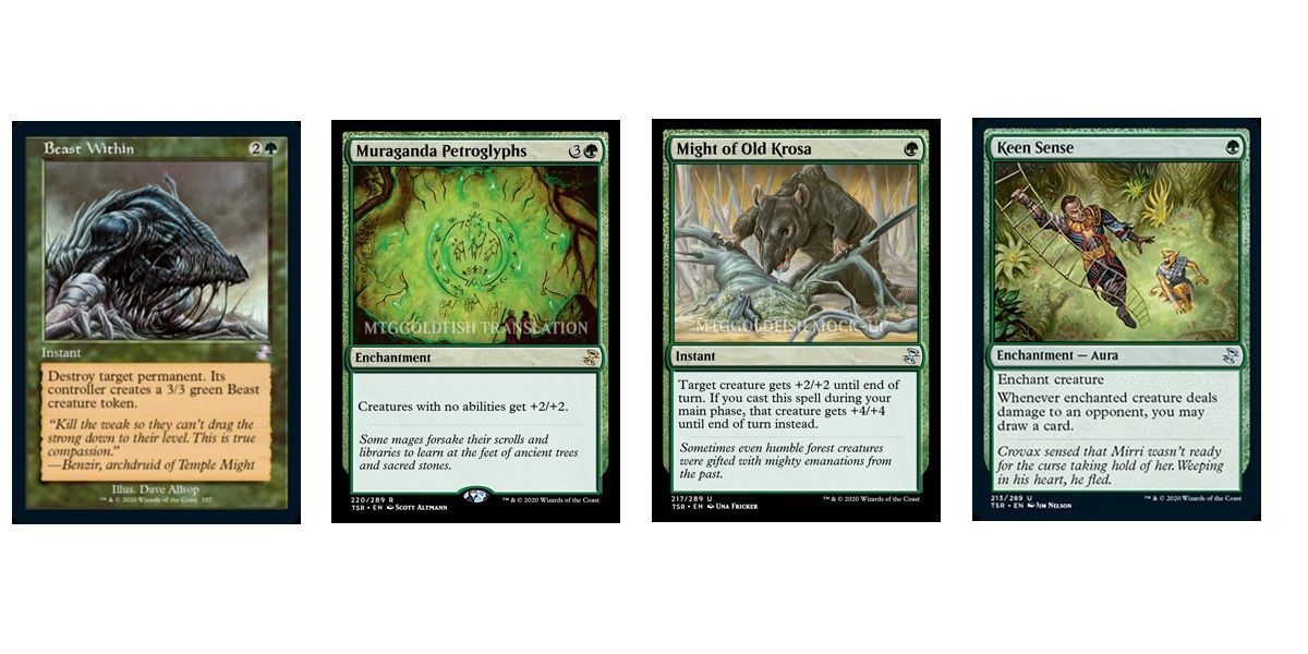 Magic: The Gathering - Time Spiral Remastered Has Some BRUTAL Green Cards