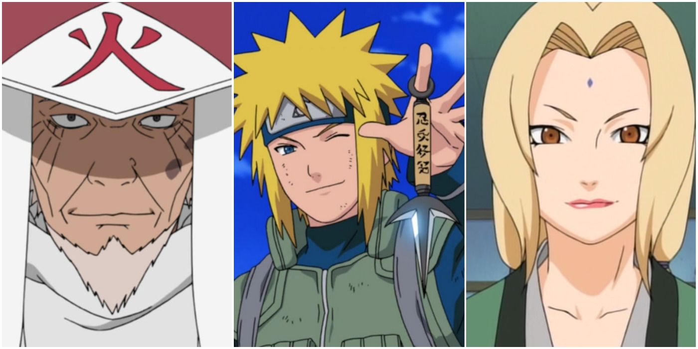 Naruto e sua ligação com os Hokages