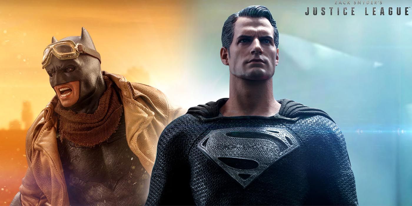 Zack Snyder's Justice League: Knightmare Batman, Black-Suit Superman Hot  Toys Figures Announced