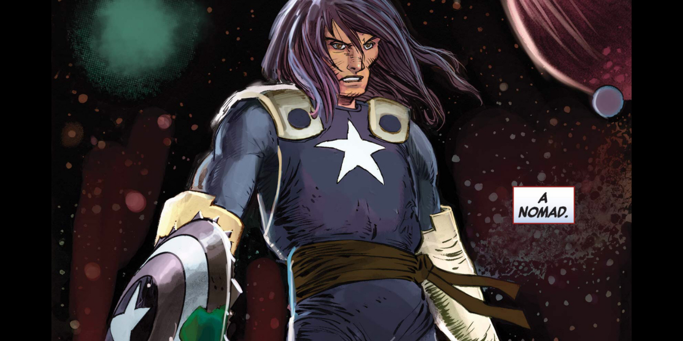 Ian Rogers in the Captain America comic