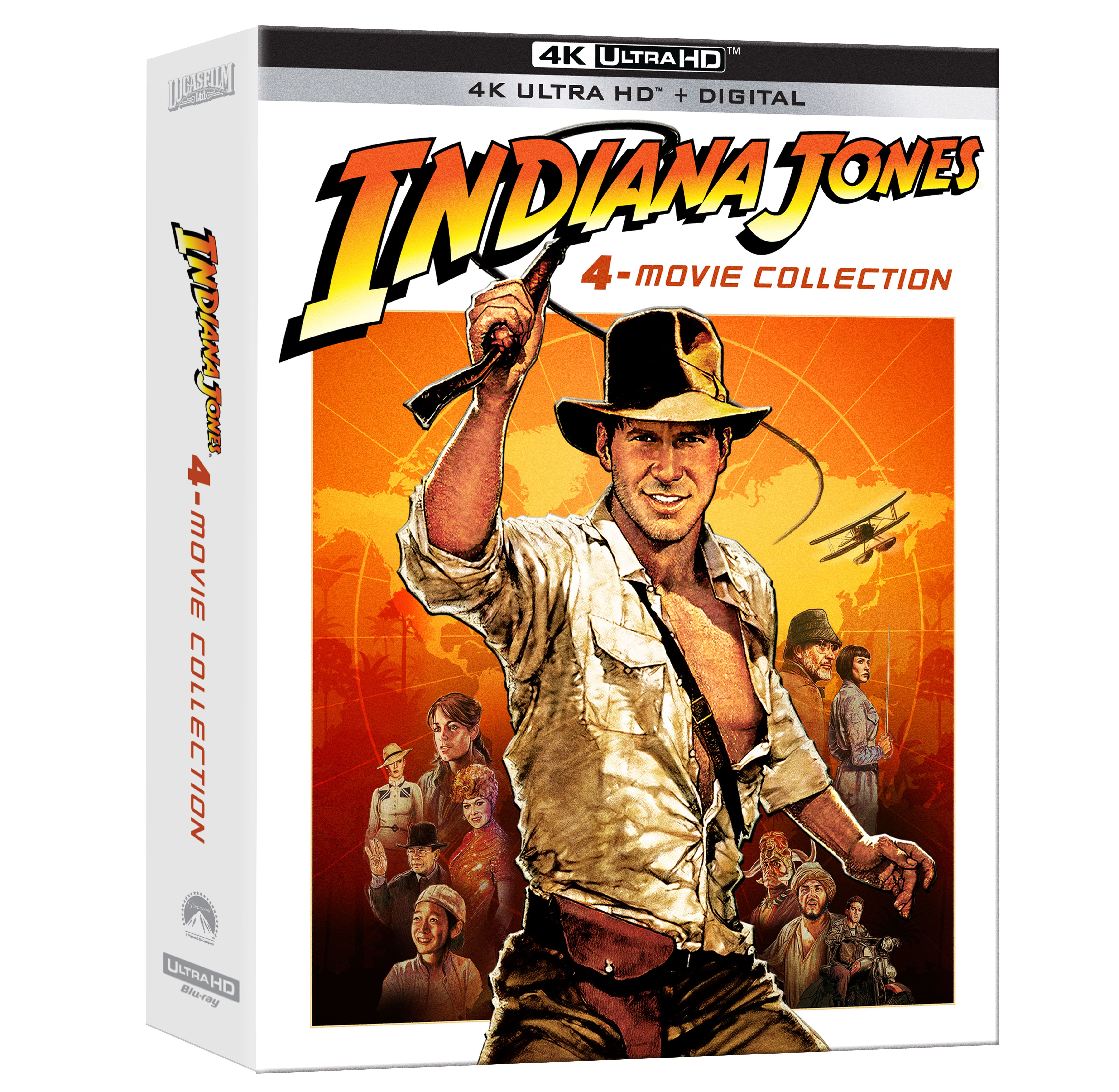 The Indiana Jones Movies Uncover a 4K Ultra HD Collection