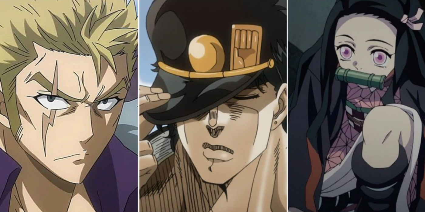 Jotaro kujo from jojo's bizarre adventure the anime/manga series