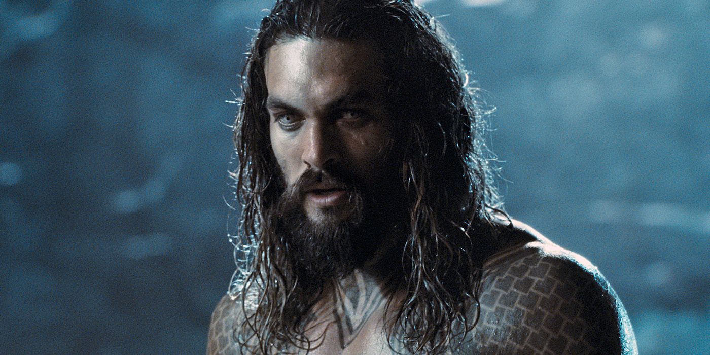 Jason Momoa as Aquaman in Zack Snyder's Justice League