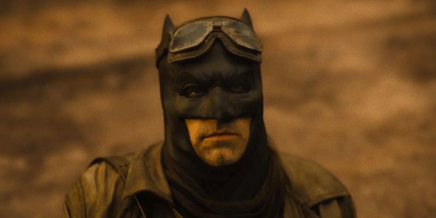 Knightmare Batman in Zack Snyder's Justice League