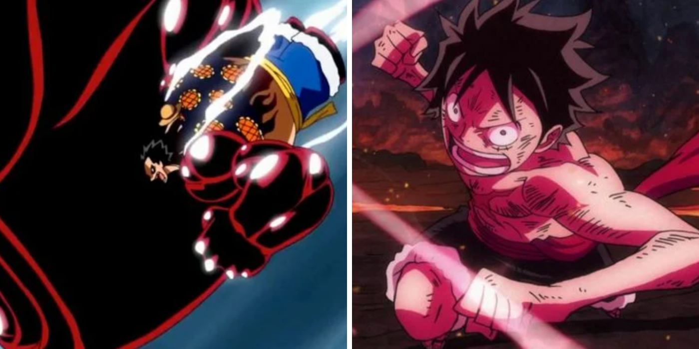 ALL 10 LUFFY'S GEAR 5 TECHNIQUES 