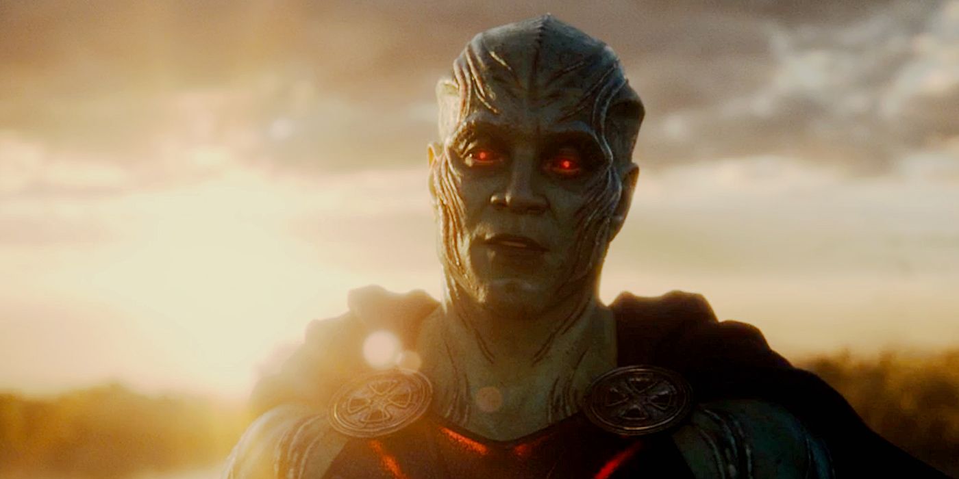 Martian Manhunter in Zack Snyder's Justice League