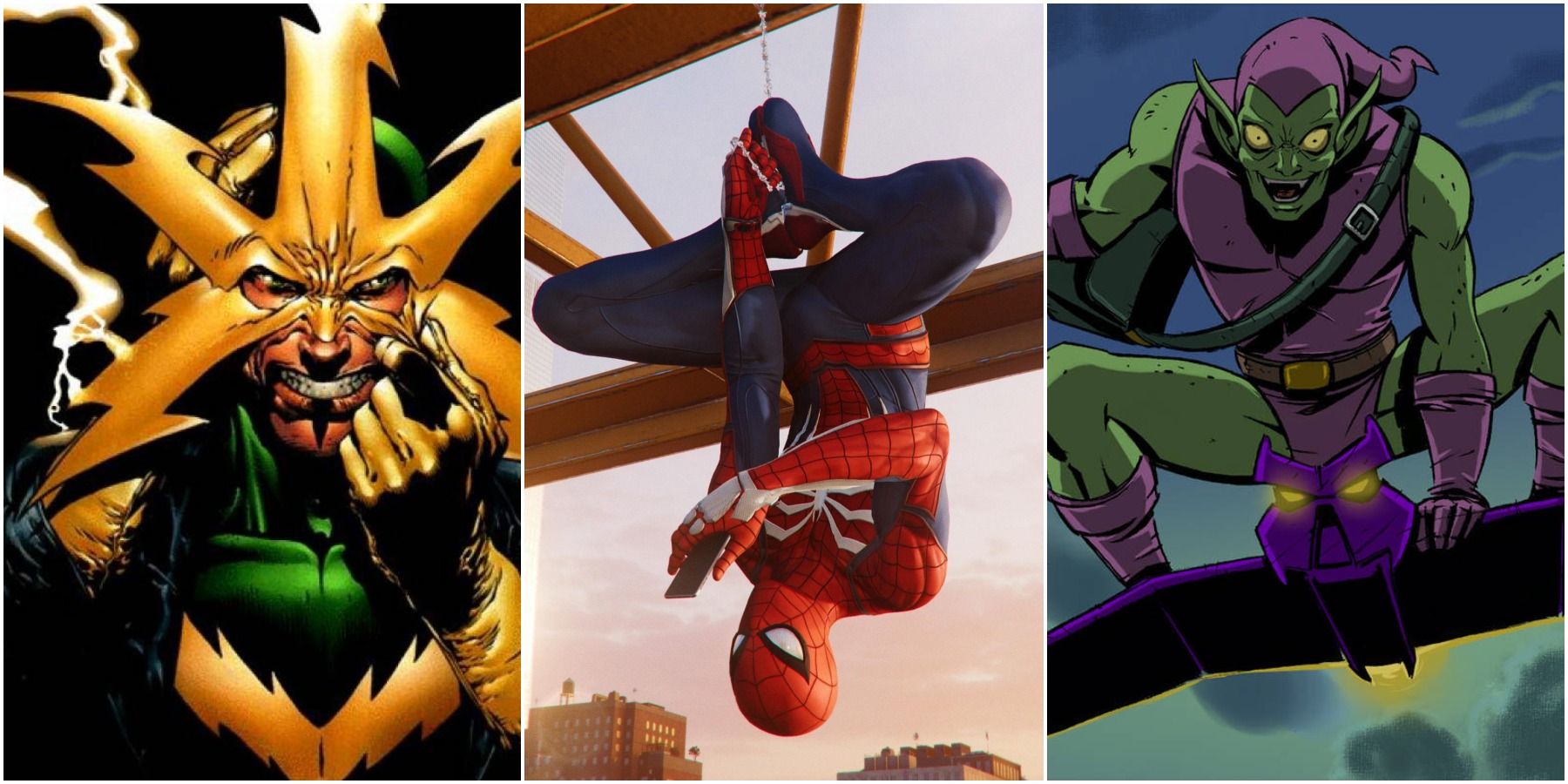 Marvel Spiderman Green Goblin Electro