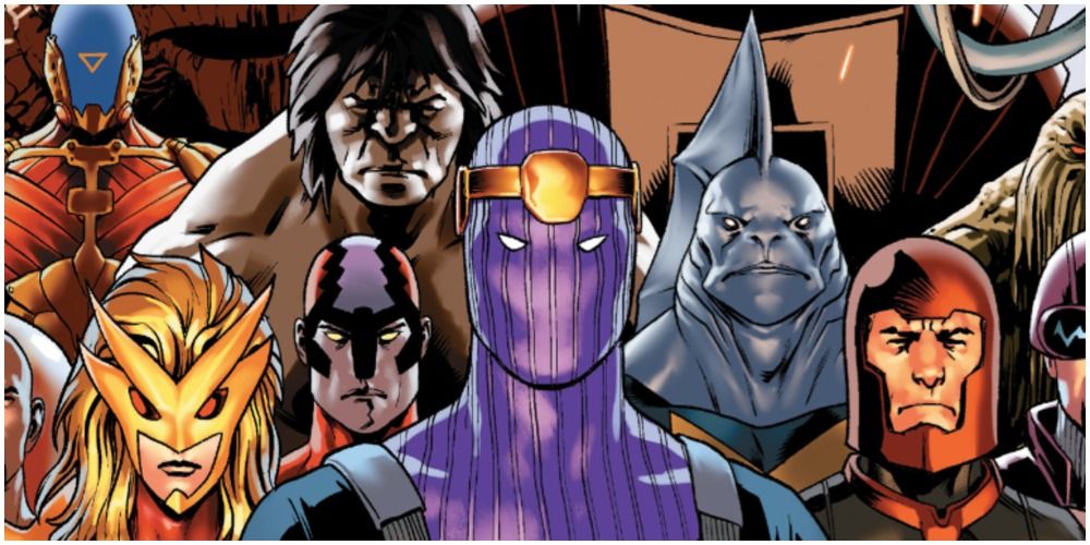 Baron Zemo leads the Masters of Evil in Marvel Comics