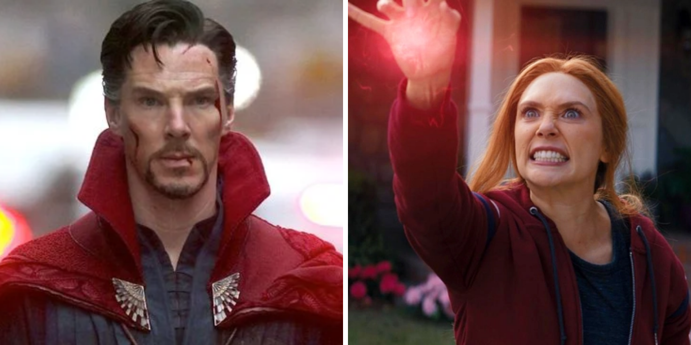 Dr. Strange from his own movie and Wanda in WandaVision