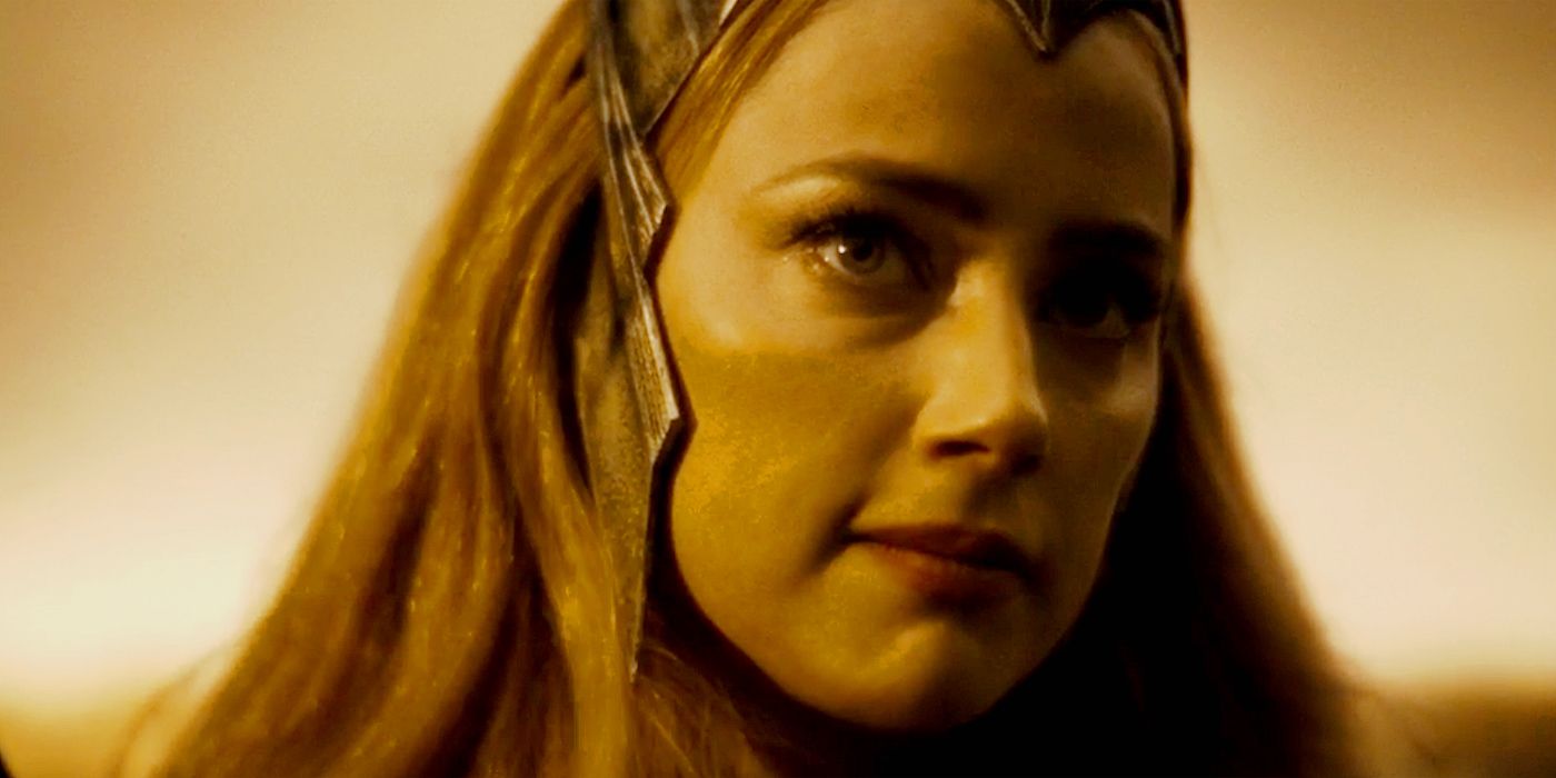 Amber Heard as Mera in Zack Snyder's Justice League